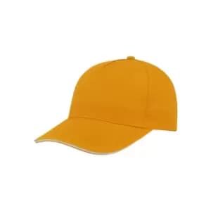 Atlantis Start 5 Sandwich 5 Panel Cap (Pack of 2) (One Size) (Yellow)