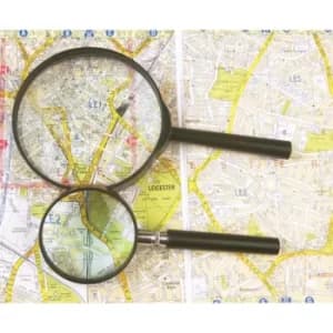 5X Hand Magnifier 50MM Diameter