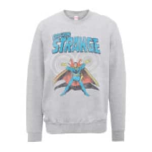 Marvel Doctor Strange Energy Mens Grey Sweatshirt - L - Grey