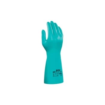 Solvex 37-695 Green Nitrile Gloves - Size 10
