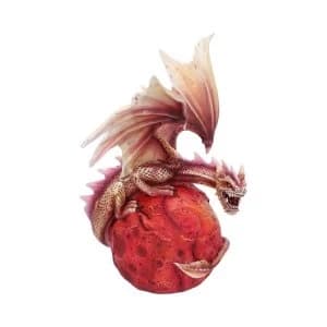 Mars Guardian Red Planet Dragon Figurine
