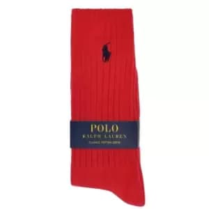 Polo Ralph Lauren Crew Socks - Red