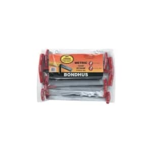 8-Pce Metric T-handled Ball Driver Set