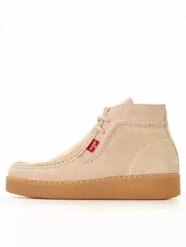 Levis Suede Red Tab Boot - Beige, Beige, Size 37, Women