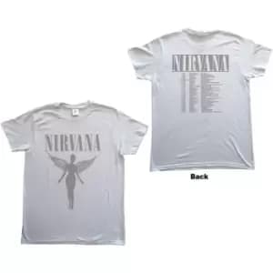 Nirvana - In Utero Tour Unisex XX-Large T-Shirt - White