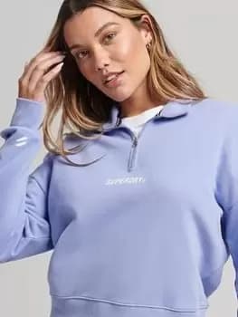 Superdry Code Core Sport Half Zip - Multi, Size 12, Women
