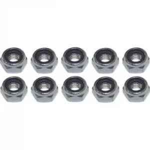 TOOLCRAFT 221969 Locknut M2.5 DIN 985 Steel zinc plated 10 pc(s)