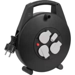Brennenstuhl 1093200600 Cable reel 10.00 m Black PG plug