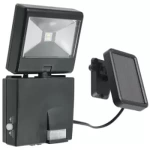 Applique de jardin detecteur Cosmo Thermoplastique Noir 1 ampoule cm