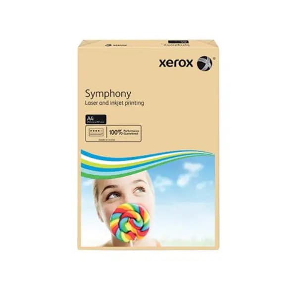 Xerox Xerox Symphony Pastel Tints Salmon Ream A4 Paper 80gsm 003R93962 (Pack of 500) 003R93962 003R93962