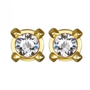 Ladies Karl Lagerfeld Gold Plated Pointed Earrings