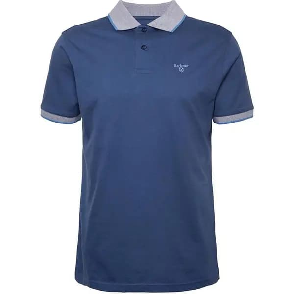 Barbour Cornsay Polo Shirt - Blue L