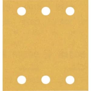 Bosch Expert C470 Punched Hook and Look Sanding Sheets 115mm x 107mm 180g Pack of 10