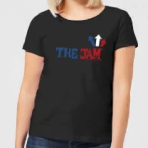 The Jam Text Logo Womens T-Shirt - Black