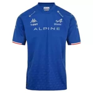 2022 Alpine Team Esteban Ocon Driver Tee (Blue)