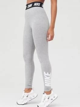 Nike NSW Club Legging - Dark Grey Heather, Size S, Women