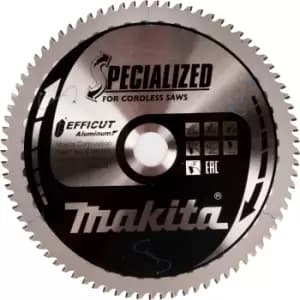 Makita SPECIALIZED Efficut Aluminium Circular Saw Blade 260mm 80T 30mm