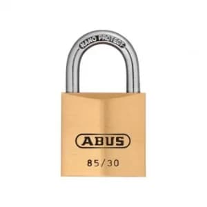 ABUS Mechanical 85/30mm Brass Padlock Carded