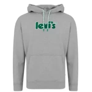 Levis Levis Applique Poster Hoodie - Grey