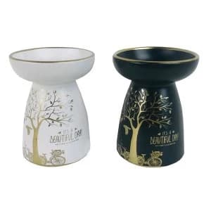 Golden Tree Ceramic Oil and Tart Burner