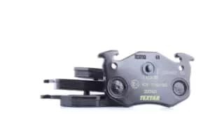 TEXTAR Brake pad set prepared for wear indicator 2097401 Brake pads,Brake pad set, disc brake RENAULT,PEUGEOT,CITROEN,CLIO II (BB0/1/2_, CB0/1/2_)