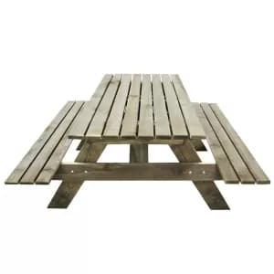 Forest Garden Rectangular Picnic Table Small