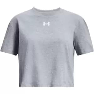 Under Armour Crop Sportstyle Logo Ss - Grey