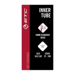 ETC Inner Tube 16 X 1 3/8 Schrader Valve 40mm