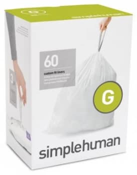 simplehuman Bin Liner Code G 3 x 20 Pack 60 Liners