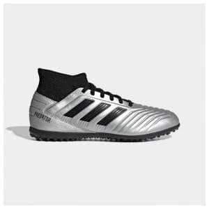 adidas Predator 19.3 Junior Astro Turf Trainers - Silver/Black