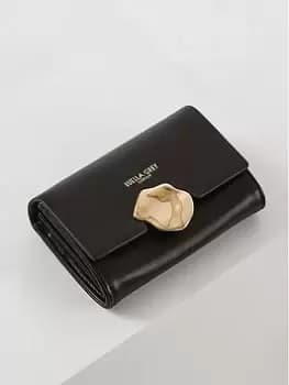 Luella Grey Charlie Small Molten Clasp Purse - Black