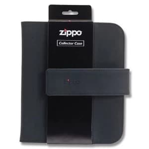 Zippo Collectors Case Holds Eight Lighters Black