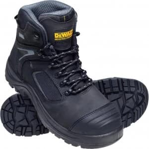 DEWALT Mens Alton Waterproof Safety Boots Black Size 10