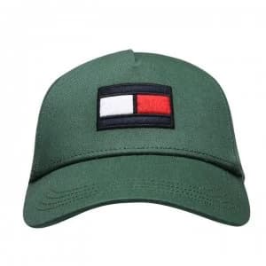 Tommy Hilfiger Tommy Big Flag Cap - Hunter Green