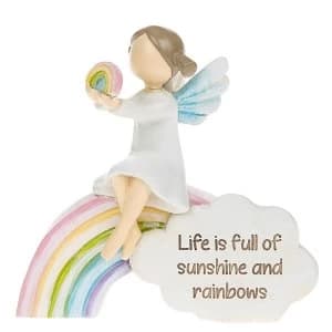 Rainbow Angels Sunshine Rainbows Ornament