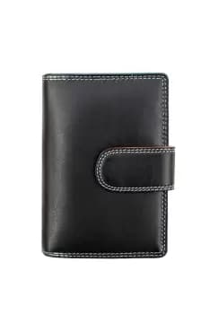 'London' Leather Dual Flap Purse