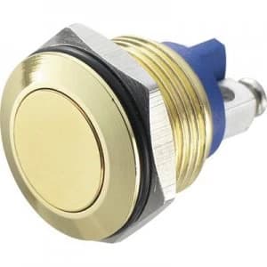 TRU COMPONENTS GQ 16F G Tamper proof pushbutton 48 Vdc 2 A 1 x OffOn IP65 momentary