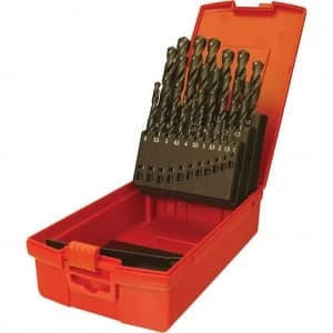 Dormer A190-201 19 Piece HSS Jobber Drill Bit Set