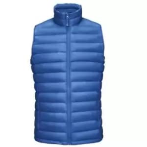 SOLS Mens Wilson Lightweight Padded Bodywarmer (M) (Royal Blue)