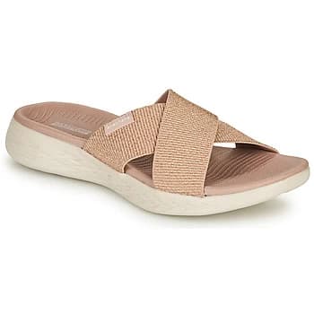 Skechers ON THE GO 600 GLISTENING womens Sandals in Purple,5,6,8