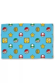 Nintendo Continue Flannel Fleece Blanket - Size: 100x150cm - Print