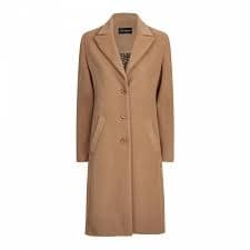 James Lakeland Camel 1 Button Coat - 8