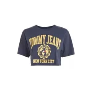 Tommy Jeans New York Super Crop Top - Blue