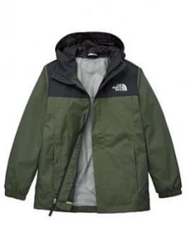 The North Face Boys Resolve Rain Jacket - Khaki