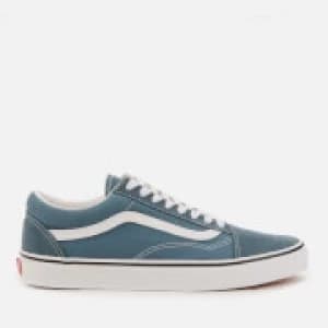Vans Mens Old Skool Trainers - Blue Mirage/True White - UK 7