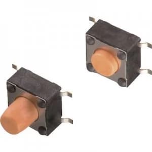 Wuerth Elektronik WS TSS 430152050836 Pushbutton 12 Vdc 0.05 A 1 x OffOn momentary