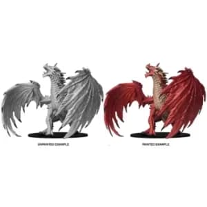 Pathfinder Battles Deep Cuts Unpainted Miniature (W7) Gargantuan Red Dragon