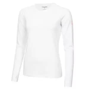 Calvin Klein Golf Long Sleeve T Shirt - White