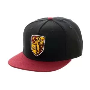 Harry Potter Gryffindor Embroidered Cap - Black