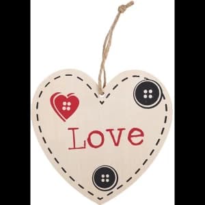 Love Hanging Heart Sign